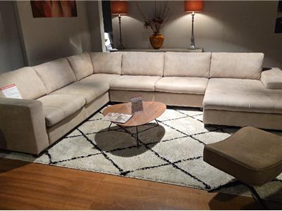 Lederland BREDA Showroommodel Phoenix hoekbank